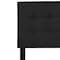 Flash Furniture King, Bedford Headboard, Black Fabric HG-HB1704-K-BK-GG - alternate 8
